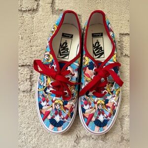 Vans Sailor Moon Custom Design size 7